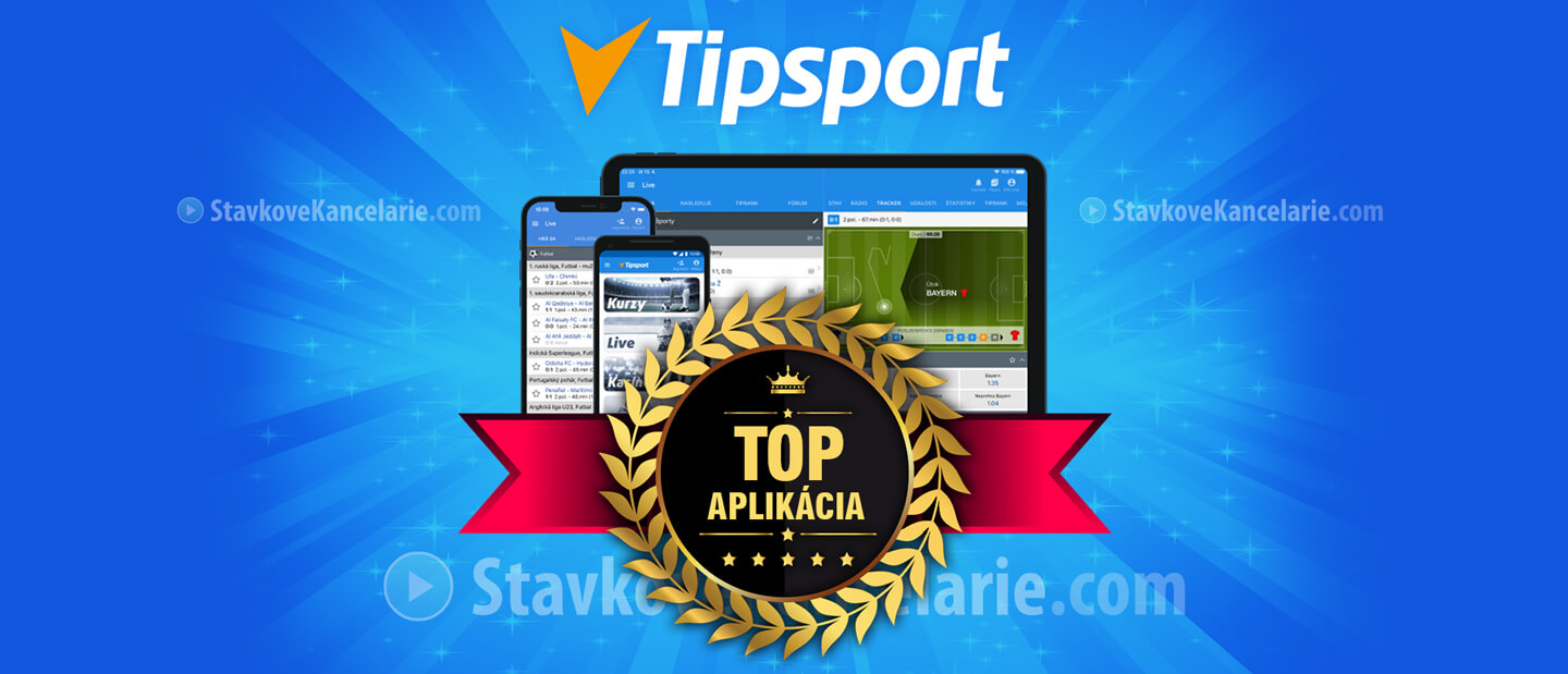 Mobilná aplikácia Tipsport je jednotkou na trhu