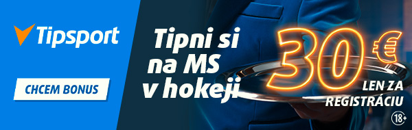 Tipsport bonus za registráciu