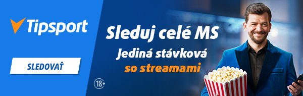 LIVE stream Majstrovstiev sveta v hokeji 2025 na TV Tipsport