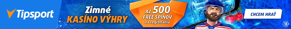Zimné kasíno výhry v Tipsporte