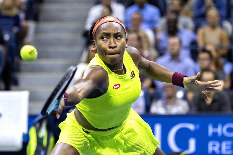 Americká tenistka Cori Gauff