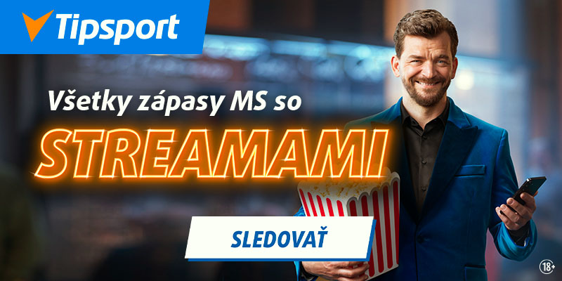 Slovensko vs. Nórsko live stream free online na TV Tipsport