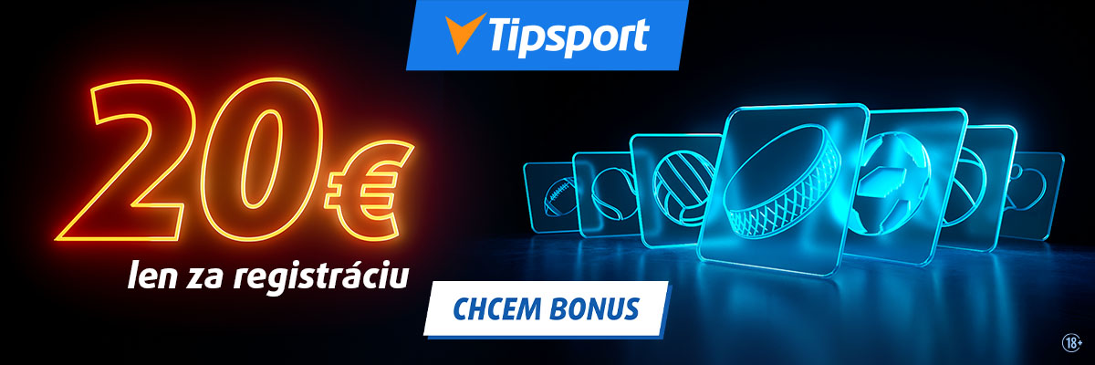 Tipsport bonus za registráciu