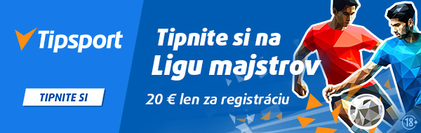 Tipsport bonus na Ligu majstrov UEFA