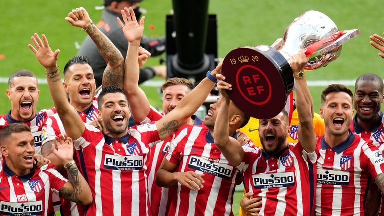 Zostava španielského tímu Atlético Madrid