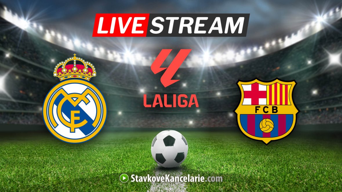 El Clásico ▶️ Kde pozerať Real Madrid v. FC Barcelona LIVE