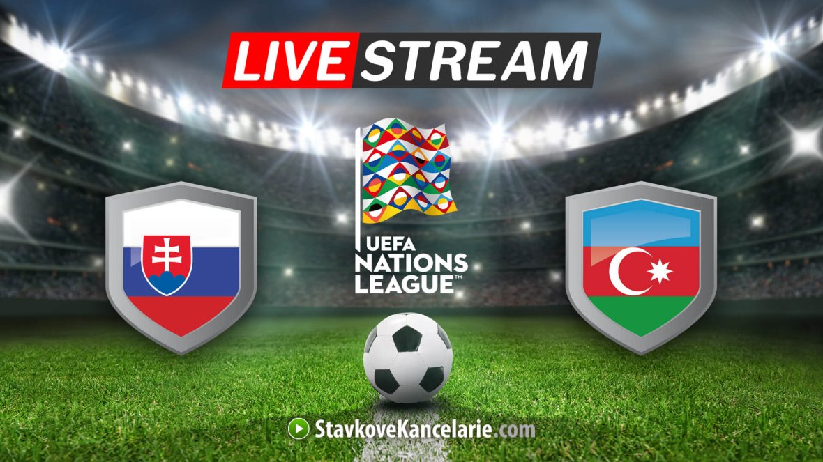 Slovensko – Azerbajdžan ▶️ LIVE stream a TV | Liga národov