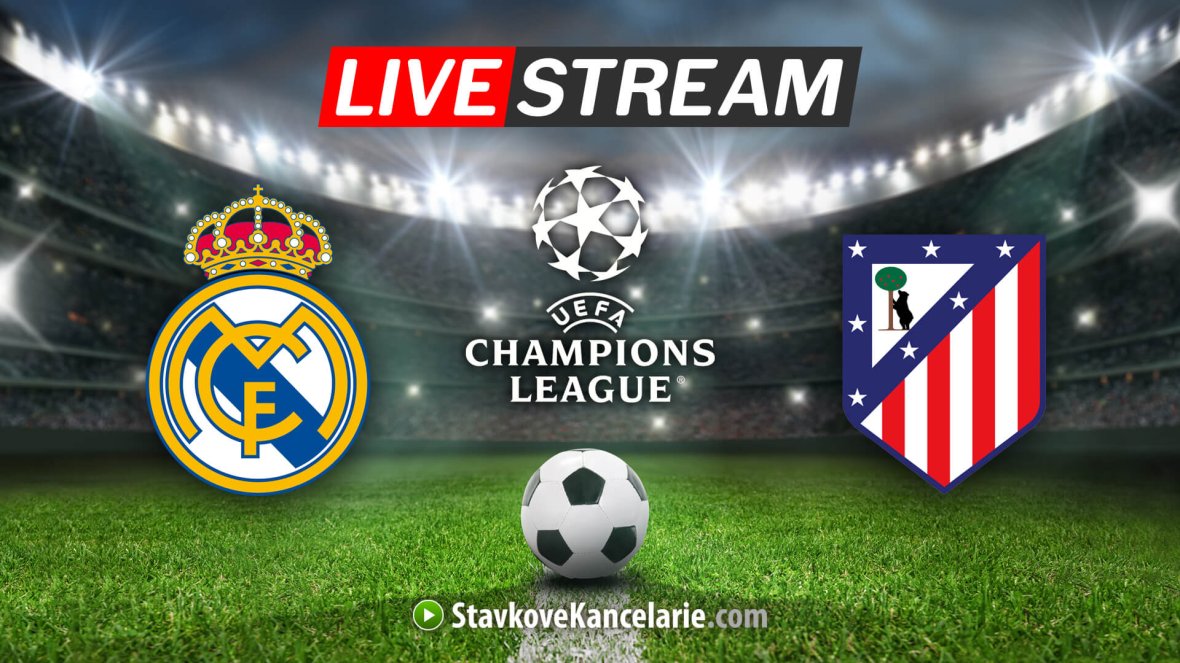 Kde pozerať Real v. Atlético Madrid ▶️ stream, kurzy a zostavy