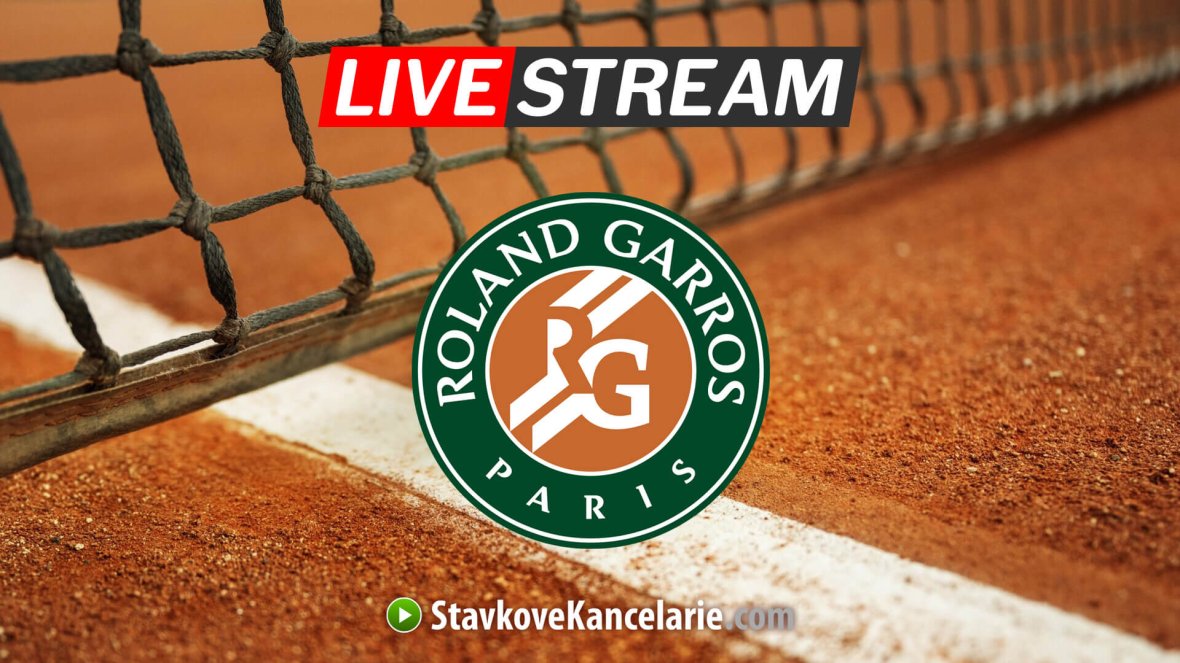 Roland Garros LIVE stream na TV Tipsport ▶️ Sledujte teraz (HD)