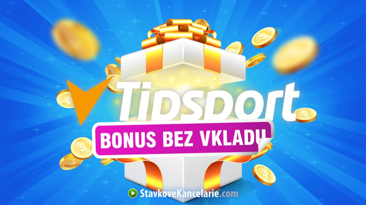 Tipsport bonus za registráciu 📢 20 € bez vkladu + 100 točení