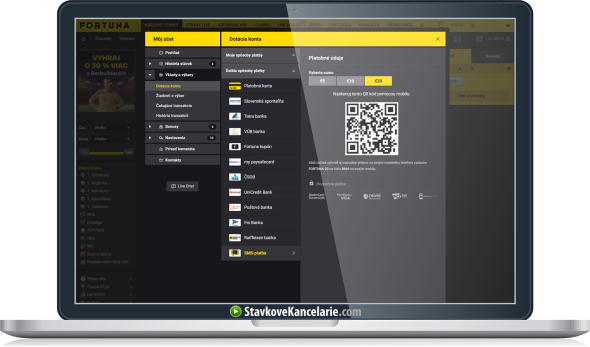 Ako vložiť peniaze do Fortuny cez SMS
