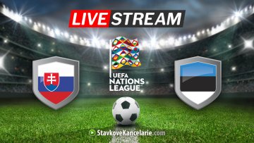 Estónsko – Slovensko ▶️ LIVE stream a TV prenos | Liga národov