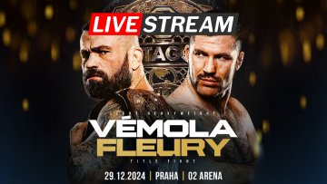 Vémola vs. Fleury LIVE stream + online prenos | Oktagon 65