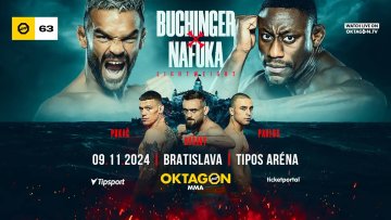 Oktagon 63 – program zápasov, fight karta, kurzy + LIVE prenos