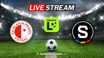 Sparta – Slavia ▶️ LIVE stream a TV prenos | Chance liga