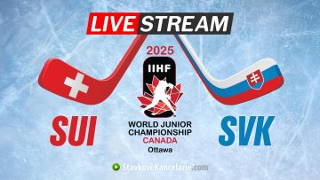 Švajčiarsko – Slovensko U20 ▶️ LIVE stream a TV | MS 2025