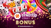 SynotTip Casino bonus ❤️ 640 free spins + 10.000 € + 250 točení bez rizika