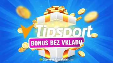 Tipsport bonus za registráciu 📢 20 € bez vkladu + 100 točení